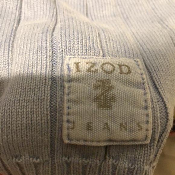 Mens Izod Jeans halfzip sweatshirt size XL - Picture 2 of 3